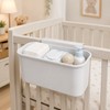 Bedside Hanging Storage Caddy for Cribs & Dorm Rooms -