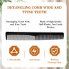 Hestya 36 Pack Hair Comb Bulk 7 Inch Carbon Fiber