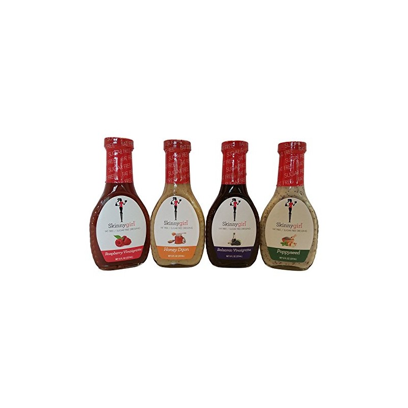 Skinnygirl Low Carb, Fat Free, Sugar Free, Salad Dressing Bundle: