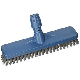 Aricasa Hygiene Products - cod. 1016BDM - Floor Brush with Ferrule cm. 30 Detectable for Food Use - Blue - Medium Fiber