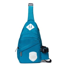 Honesty Mouse Fashionable Kids' Simple One-Shoulder Bag, Body Bag, Crossbody Bag, Pig Nose, Backpack, Boys, Girls, 03: Sky Blue