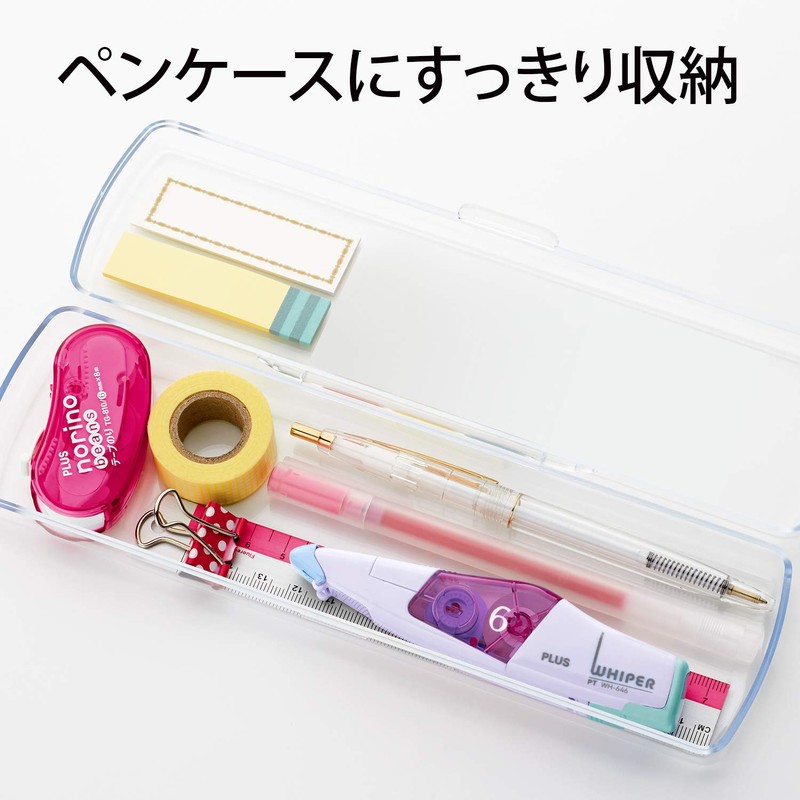 プラス 修正テープ ホワイパー PT 本体 6mm 1個 交換テープ 6mm 3個