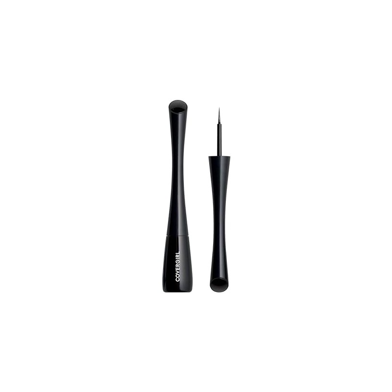 CoverGirl Delineador Líquido Get in Line, Black Vinyl, 2.5 ml