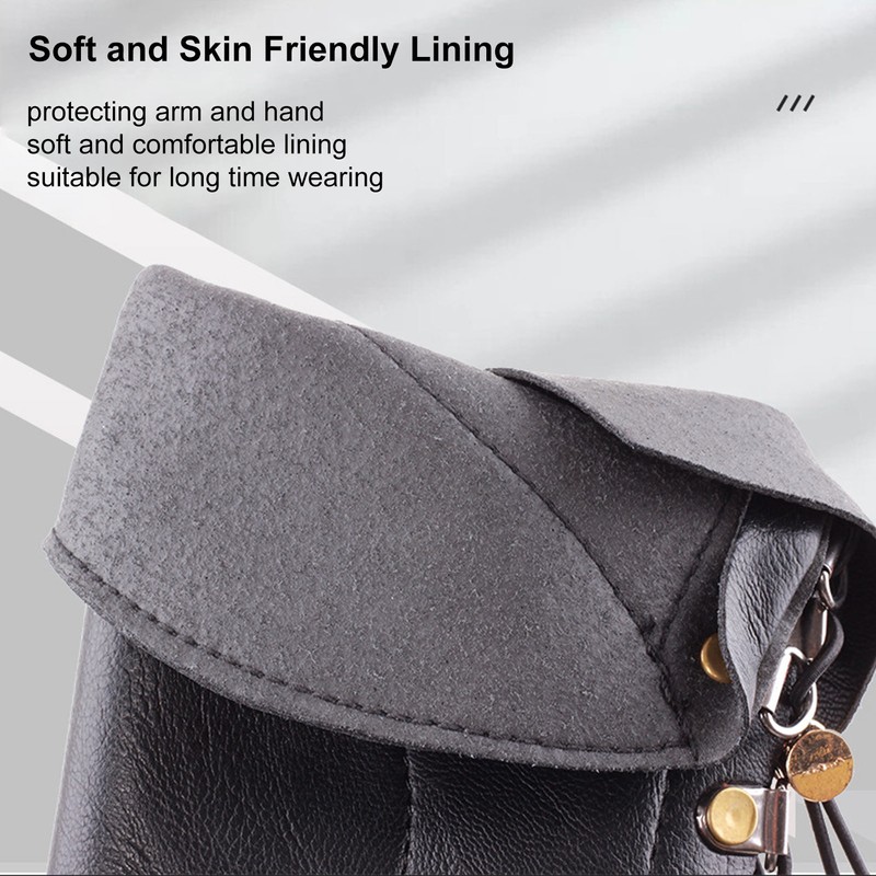 Archery Arm Guard PU Leather Soft Antiwear Adjustable Easy to