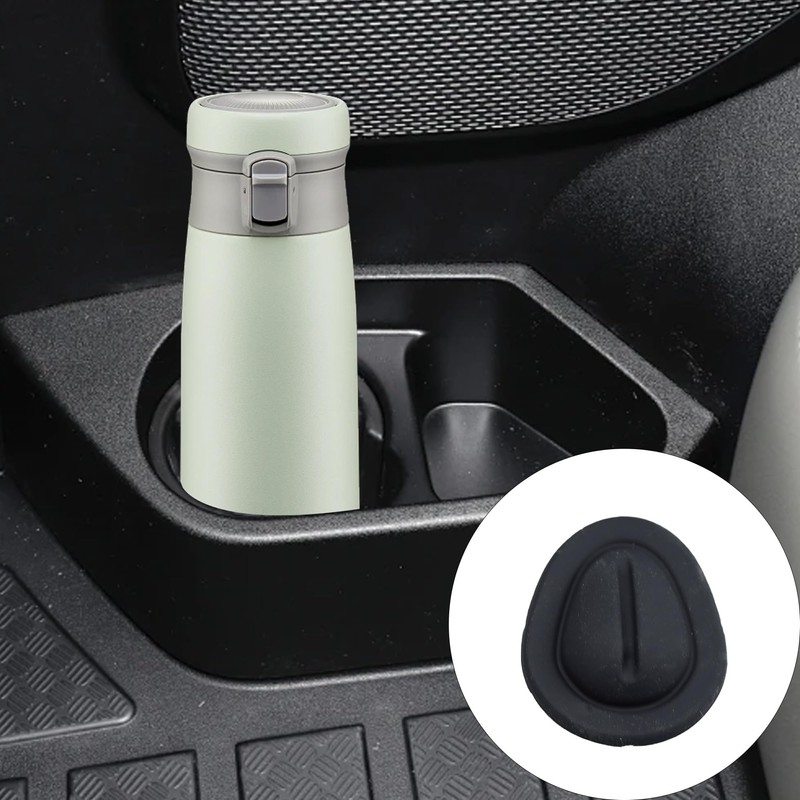 votuyet 6Pcs Black Silicone car Cup limiters Cup Holder Insert,car