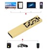 USB Flash Drive 16GB/32G/64G/128G Thumb Metal 2.0 Portable Waterproof Metal