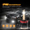 AUXBEAM H11 9005 Combo LED Headlight Bulbs High Low Beam