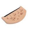 2PCS Set Sweater Cleaning Shaver Set Oval Beech Wood Bristle