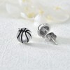 Basketball Stud Earrings 925 Sterling Silver Basketball Sports Jewelry Gifts