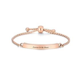 zeqingjw Cremation Urn Bracelet Bangle for Ashes Stainless Steel Adjustable Cremation Keepsake Memorial Urn Bracelet Cremation Jewelry for Women