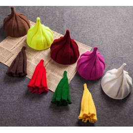 Fastflows Kids' Twist Knit Hat, Autumn/Winter, Spring, Pink, M