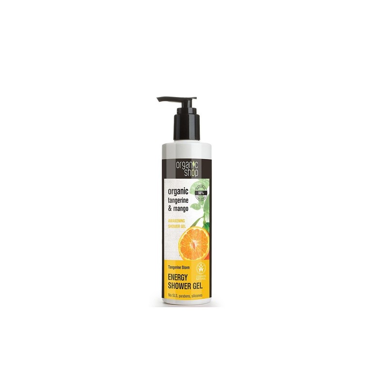 Natura Siberica Organic Shop Tangerine Strom Tangarine & Mango, 280ml