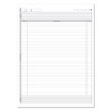 BookFactory Daily Activity Log Pad/Notepad/Productivity Diary/Tasks Planner 50 Page Pad