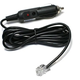 KPPTYTY Radar Detector Power Cord,Radar Straight Power Cord,12V Car Adapter