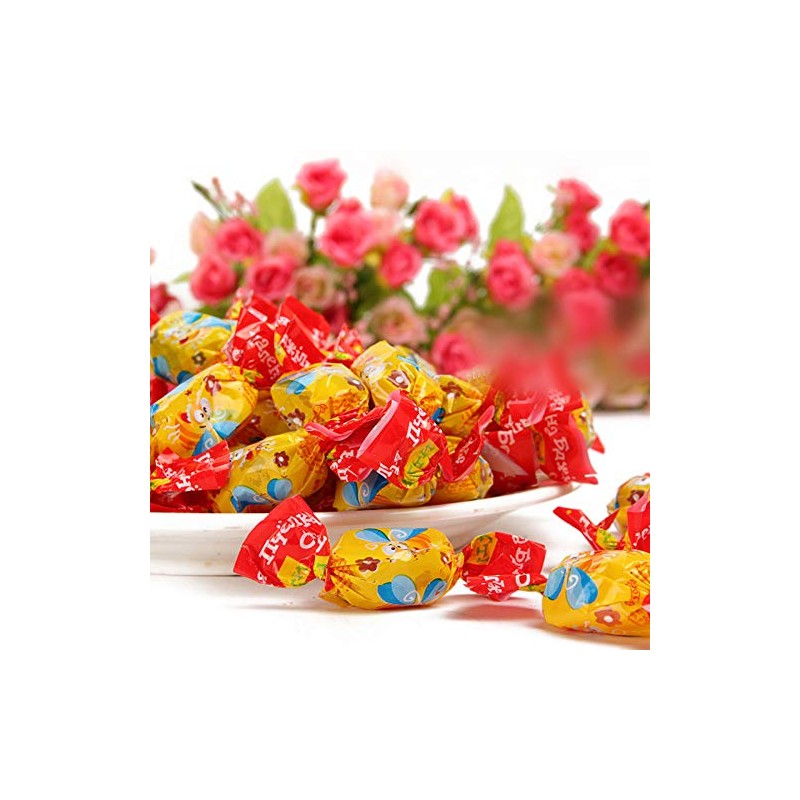 Roshen Crazy Bee Jelly Candy with Fruity Filling, Made with