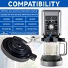 500 Series Outer Bowl Lid and Paddle for Deluxe Ice