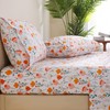 JSD Tulip Floral Sheet Set Twin Size, 3 Piece Spring