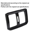 Rear Air Conditoner Outlet Vent Cover Panel Trim Carbon Fiber