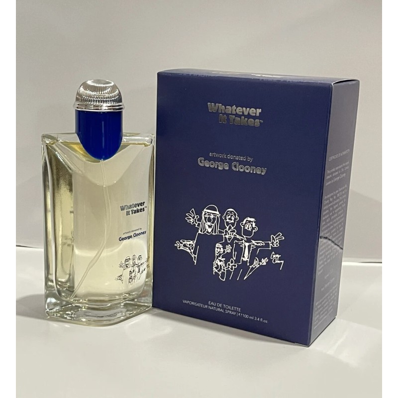 George Clooney Whatever It Takes 3.4oz Edt Spray New In