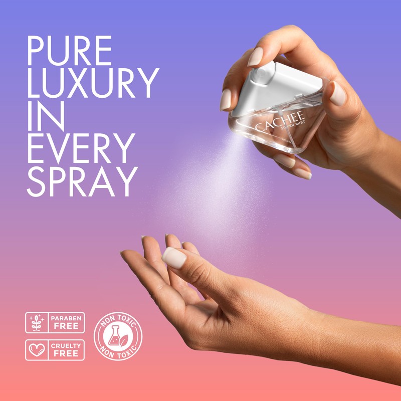 CACHEE Hand Sanitizer Spray - Crystal Fire, Travel Size Skin