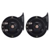 24V Electric Horn Kit Waterproof with Switch Harness Relay Universal