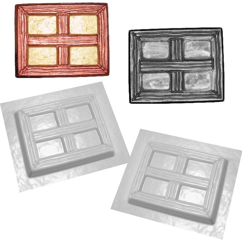 Fairy Door and Window Moulds Set of 8 Concrete or