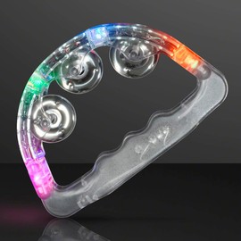 FlashingBlinkyLights Light Up Tambourine with Color Changing LEDs
