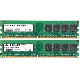 A-Tech 4GB KIT (2 x 2GB) For Gigabyte GA-M Series GA-M750SLI-DS4 (Rev 1.0) GA-M78SM-S2H (Rev 1.0) GA-M85M-US2H GA-MA74GM-S2 (rev. 1.x) GA-MA74GM-S2H GA-MA. DIMM DDR2 NON-ECC PC2-6400 800MHz RAM Memory