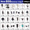 Unbranded 1000PCS Car Push Retainer Clips Automotive Fasteners Bumper Clips