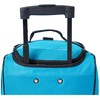 Rockland Rolling Duffel Bag, TURQUOIS, 22"