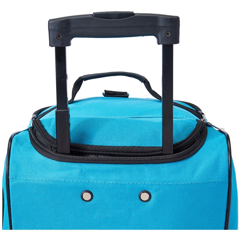 Rockland Rolling Duffel Bag, TURQUOIS, 22"