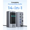 RayCue 14 in 1 Docking Station Dual Monitor, 2 *