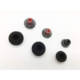 AvimaBasics Voyager 5200 Ear Tips - 3 Pcs Premium Replacement Earbuds Eartips Eargels & Foams Set for Plantronics Voyager 5200 5220 Wireless Bluetooth Headsets (Three Size)