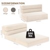 JUIKURY Folding Sofa Bed, Convertible Sleeper Chair with Pilow Foldable