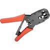 Fixpoint Crimping Pliers for Modular Plugs incl. Cable Cutters and