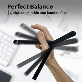 Larqety Foldable Plastic Tool, Sturdy and Lightweight, Excellent Balance, Practice Tool for Beginners (Black)