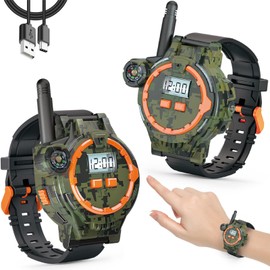 surper Rechargeable Walkie Talkies for Kids Radio Walky Talky with Flashlight Children Outdoor Game Interphone Gifts for Boy and Girl (4)