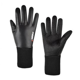 Fleece-lined hiking work gloves waterproof camping thermal leather thermal gloves riding motorcycle / 기모 등산 작업 장갑 방수 캠핑 방한 가죽방한장갑 라이딩 오토바이