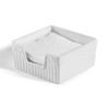 Mikasa Italian Countryside Napkin Holder With Napkins, White