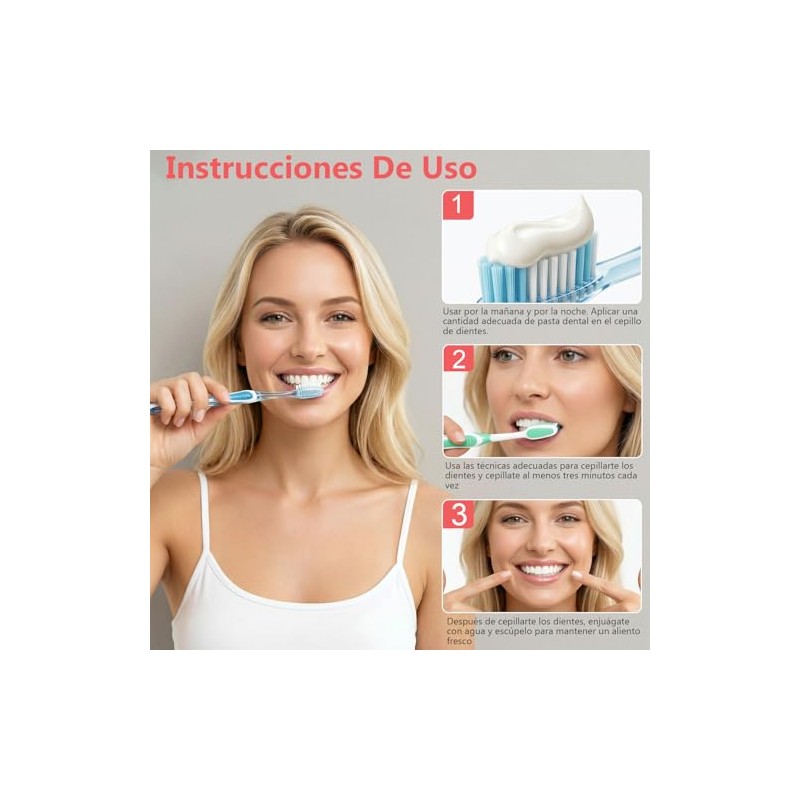 3PCS Pastas Dentales Blanqueadoras SP-14, Pasta de Dientes con Niacinamida