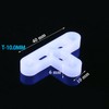 GEFAEJIFO Pack of 100 Tile Spacers, 10 mm, Tile Spacers,