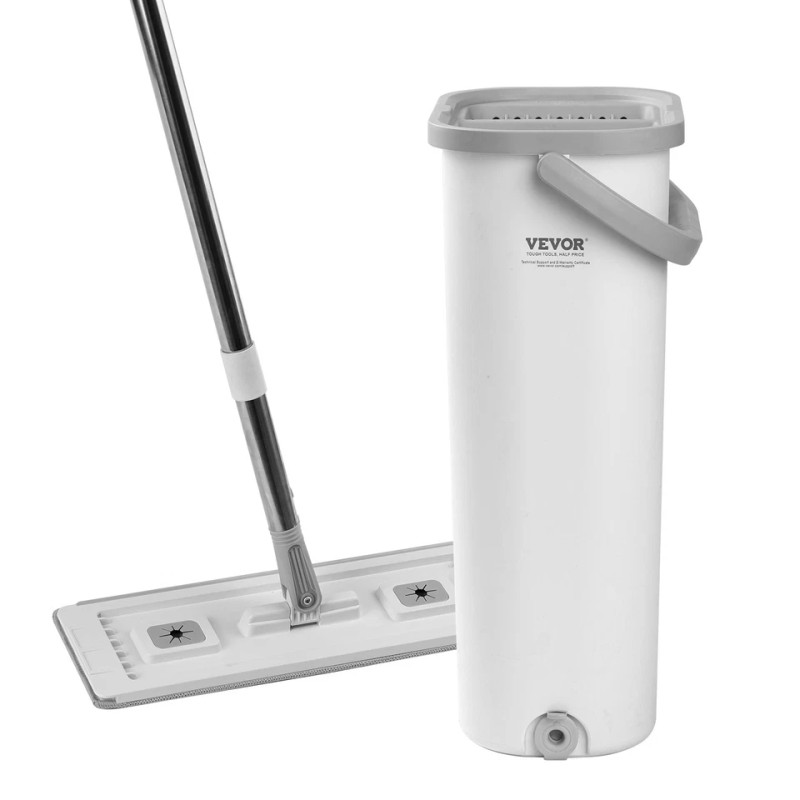 VEVOR Mop and Bucket with Wringer Set 3 Mop Pads