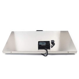 440Lbs x 0.2Lbs Livestock Scale Digital Livestock Scale,40.5x20.8inch Large Platform Pet Vet Scale Stainless Steel Shipping Scale for Vet Animal Pet Cat Dog Cattle