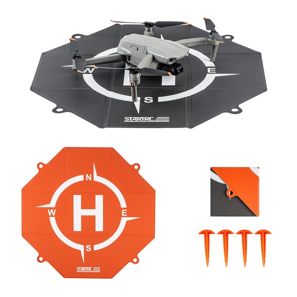 Drone Landeplatz Landing Pad pieghevole universale rapido pieghevole piattaforma di atterraggio per DJI Mini 3 Pro/Mini 2 SE/Mini 3/Mini 2/Mavic 3/DJI Air 2S/Mavic 2/DJI FPV drone