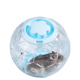 Esfera para Hamster Diseño de Fútbol 15cm, Segura y Divertida con Cuatro Tornillos para Fijar
