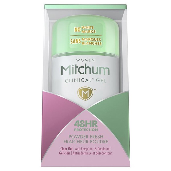 Mitchum for Women Clinical Deodorant Powder Fresh Gel 57g