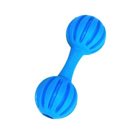 Ipetboom 2pcs Safe Toy Pet Chew Toys Pet Toys Shaking Toys Training Toys Small Dog Toys Puppy Teething Toy Chewing Toys for Dogs Wearable Rubber Toys for Dog Durable Dog Toys Molar Barbell