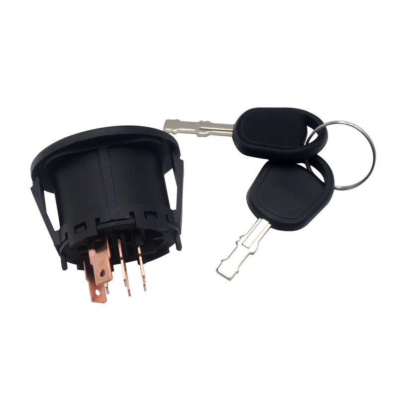 1 x ignition starter switch, ignition starter switch key, lawn
