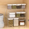 Redrubbit 2 Pack(10.6 x 5.5 Inch) Stackable Cabinet Storage Shelf