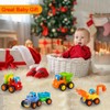 Friction Powered Cars Push and Go Trucks Construction Vehicles Toys